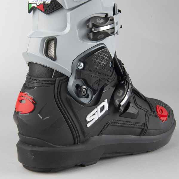 Bota Motocross Articulada Sidi Crossfire 3 Srs Cinza Trilha