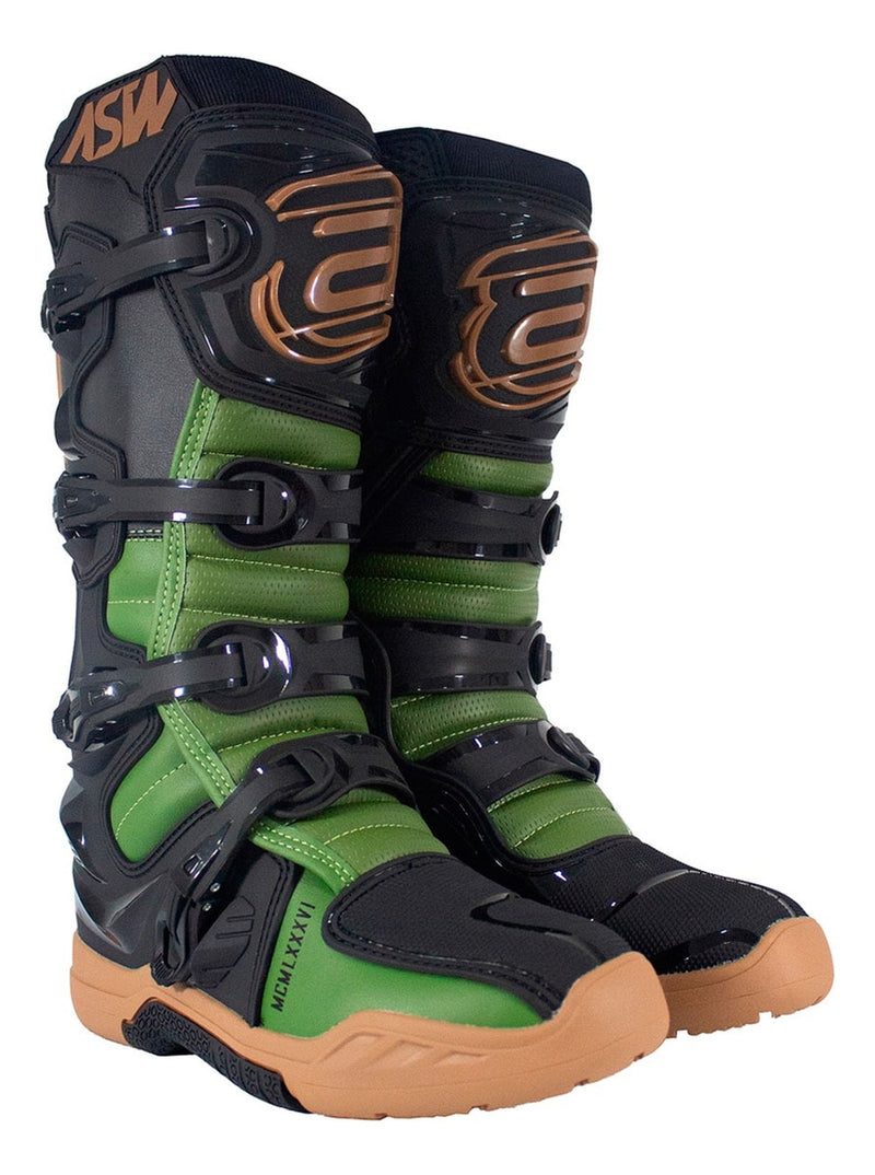 Bota Motocross Asw Elevate Enduro Trilha Rally Lançamento