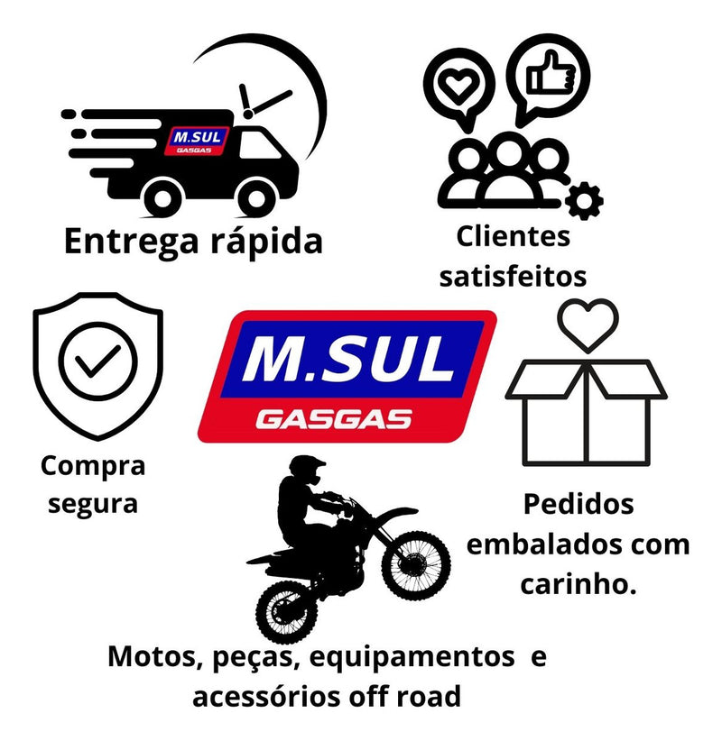 Luva De Trilha Motocross Bike Varias Cores Reforçada Vust