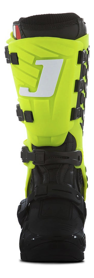 Bota Jett Hi Vis Infantil Motocross Corrida Trilha Enduro