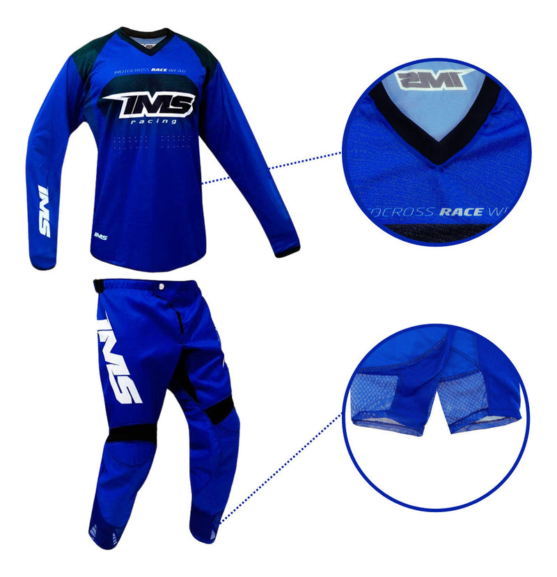 Conjunto Roupa Motocross Ims Mx Total Calça 48 Camisa Gg