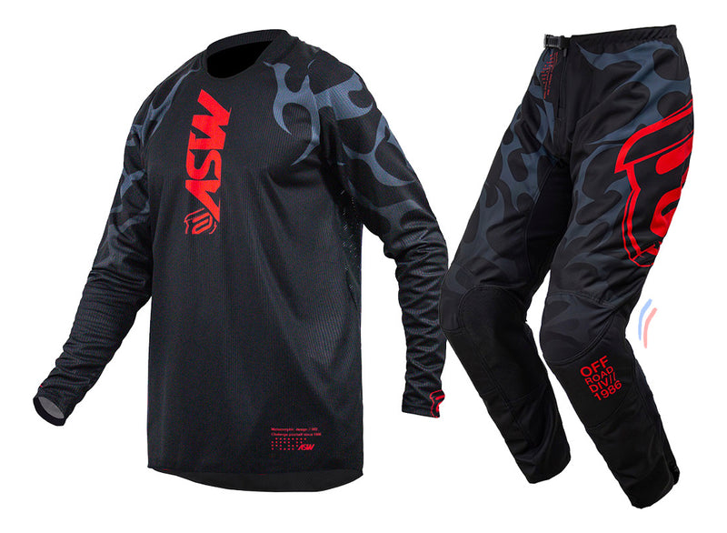 Kit Roupa Trilha Motocross Asw Image Meta 2025 Off Road