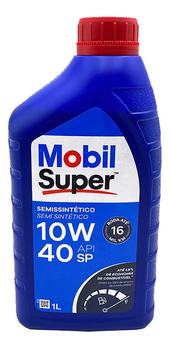 Óleo Mobil Super 10w-40 2000 X3 Semi Sintético Flex 1l