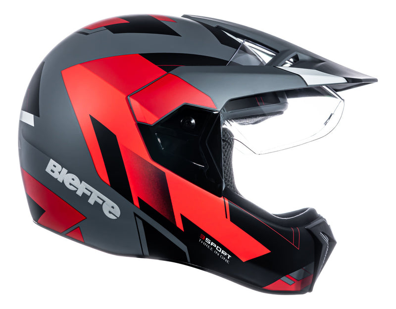 Capacete Moto Bieffe 3sport React Masculino Feminino