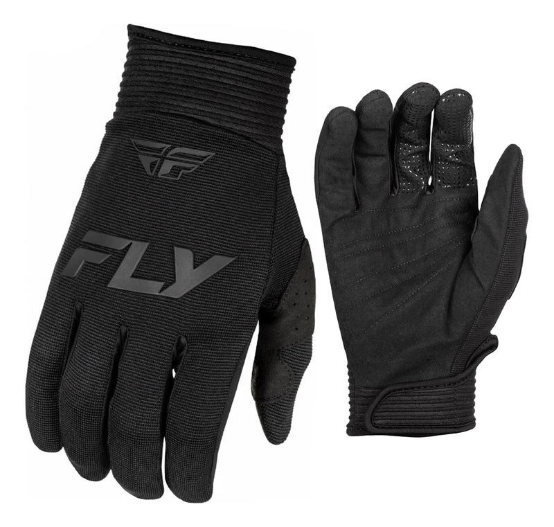 Luva Para Motocross Trilha Fly Racing Preta Com Silicone Cor Preto Tamanho G