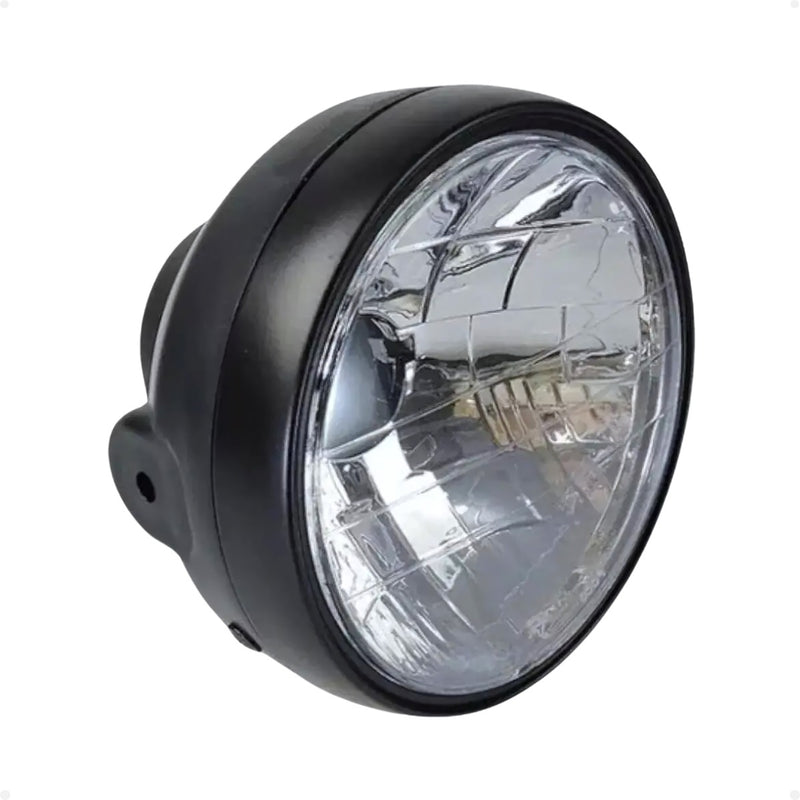 Farol Completo Cg Titan Ks Es Fan 125 2000 Até 2009 Preto