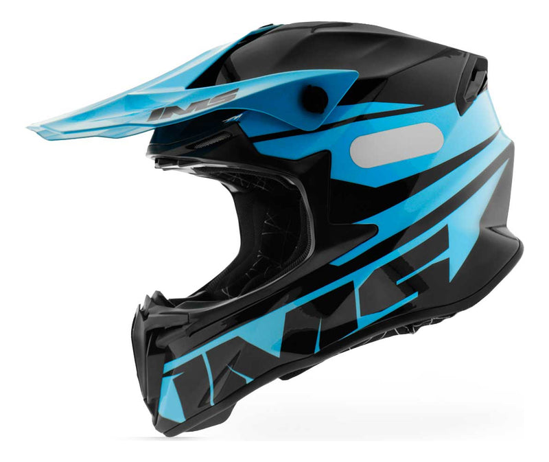 Capacete Fechado Moto Forro Removível Preto/azul Revo