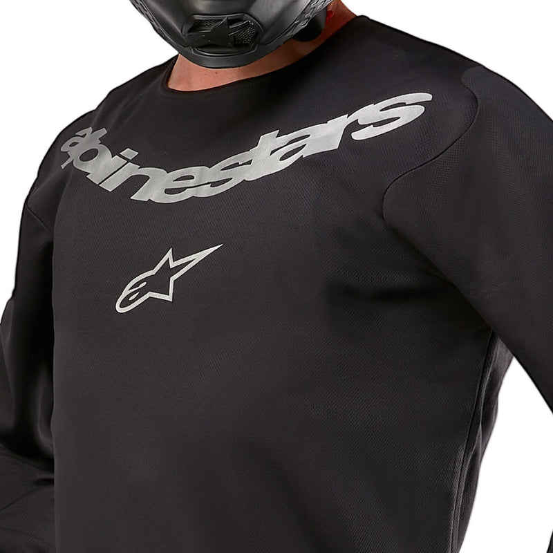 Conjunto Kit Roupa Motocross Alpinestars Fluid Graphite 2025