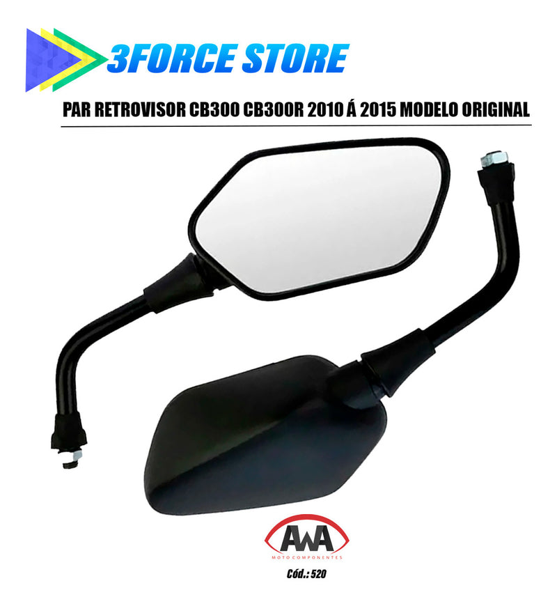 Par Retrovisor Cb300 Cb300r 2010 Á 2015 Modelo Original