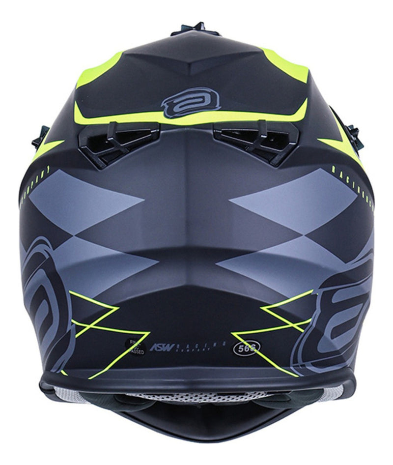 Capacete Asw R3 Grafismos Cores Trilha Motocross Enduro Novo