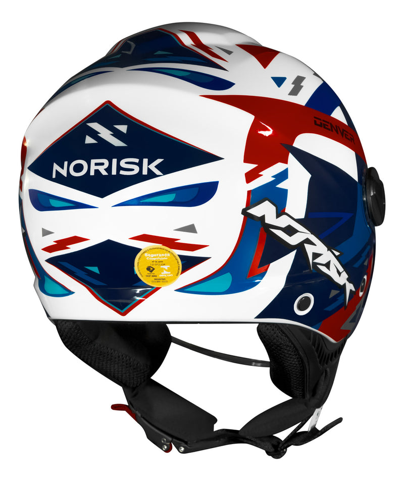 Capacete Norisk Orion Sv Denver Azul