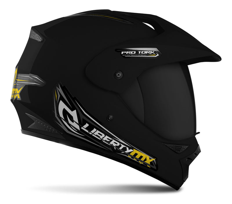 Capacete Fechado Pro Tork Liberty Mx Vision Pro Viseria Fumê