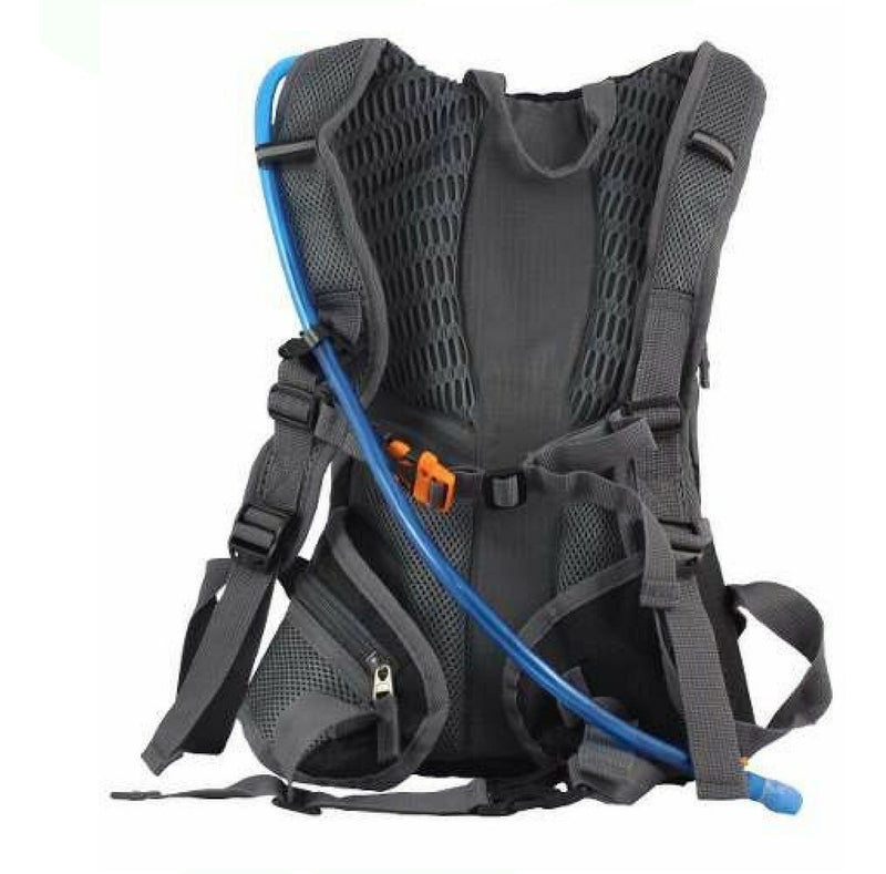 Mochila Bolsa De Hidratação Bike Motocross Térmica 2 Litros Cor Preto JWS