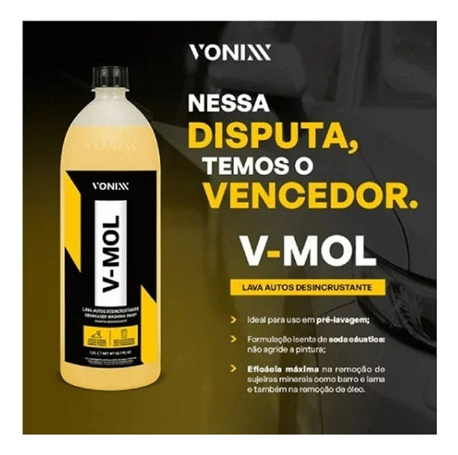 Shampoo Automotivo Limpeza V-mol Vonixx 1,5l