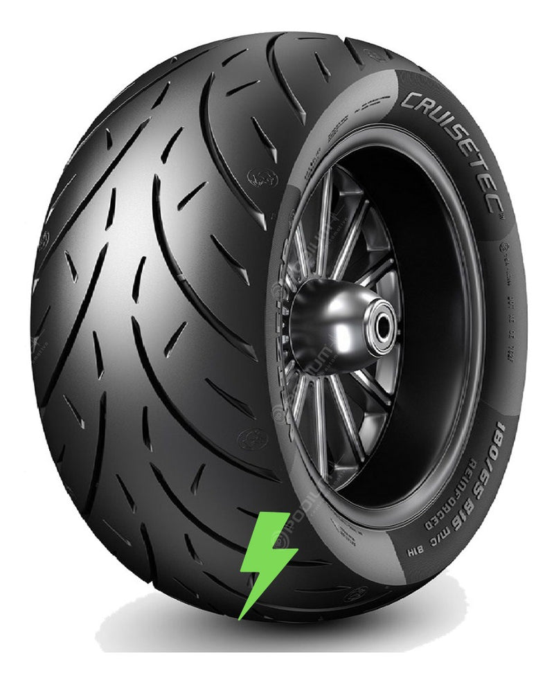 Pneu Moto Traseiro 200/55r17 78v Cruisetec Metzeler