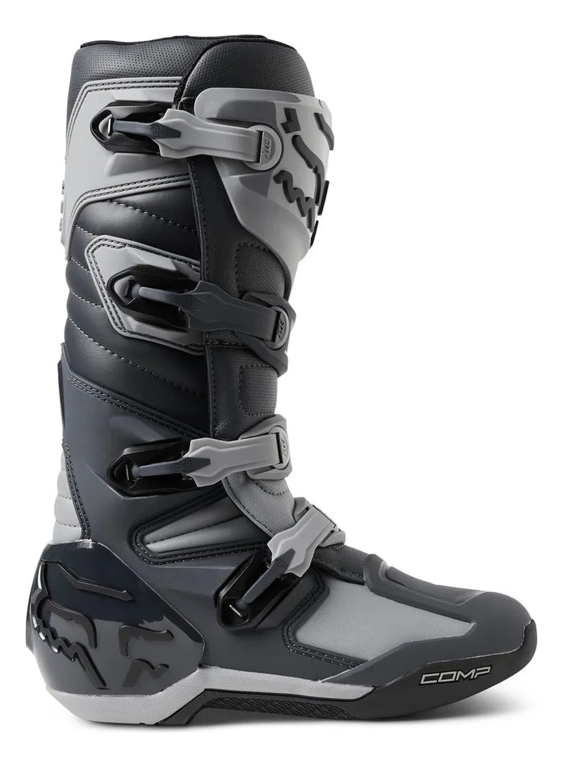 Bota Fox Comp Cinza Preta Motocross Trilha Enduro Novo C/ Nf