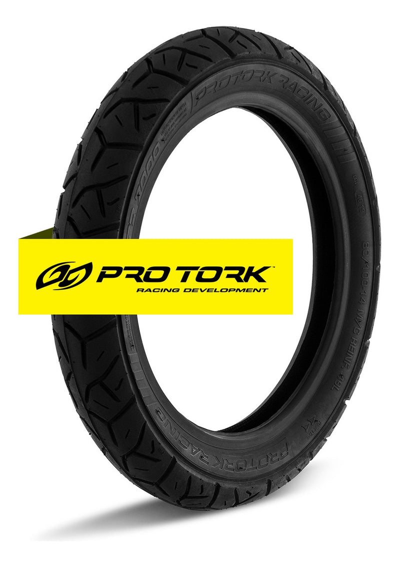 Par Pneu Honda Biz 125 80/100-14 + 60/100-17 Street Pro Tork