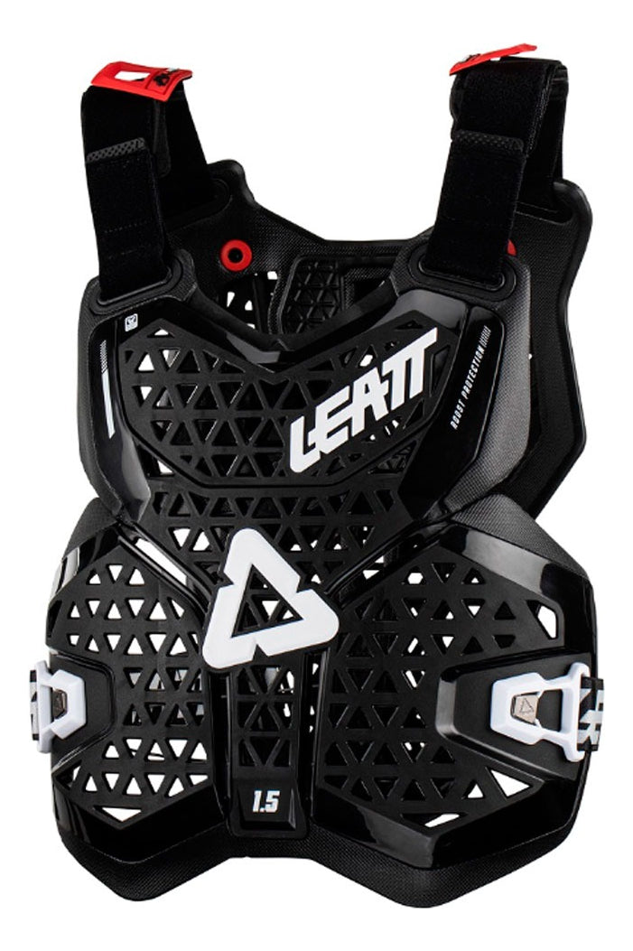 Colete Proteção Leatt 1.5 Chest Motocross Preto Lançamento