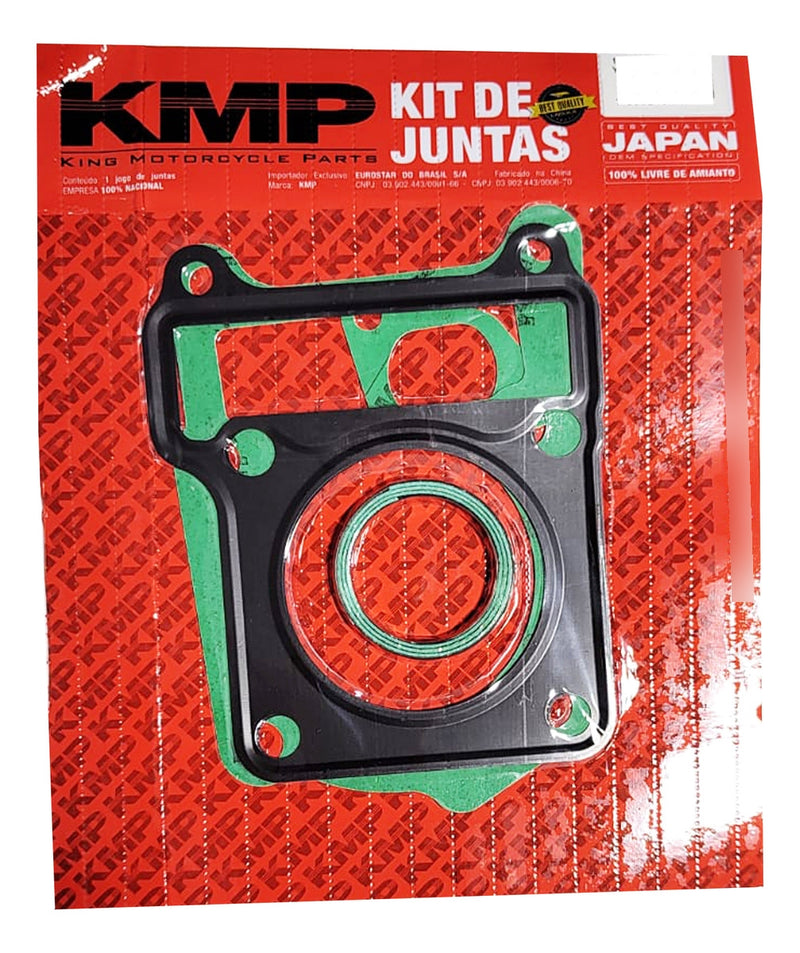 Kit Motor Cilindro Pistão Xtz Ybr 125 Factor 2009 2010 2011