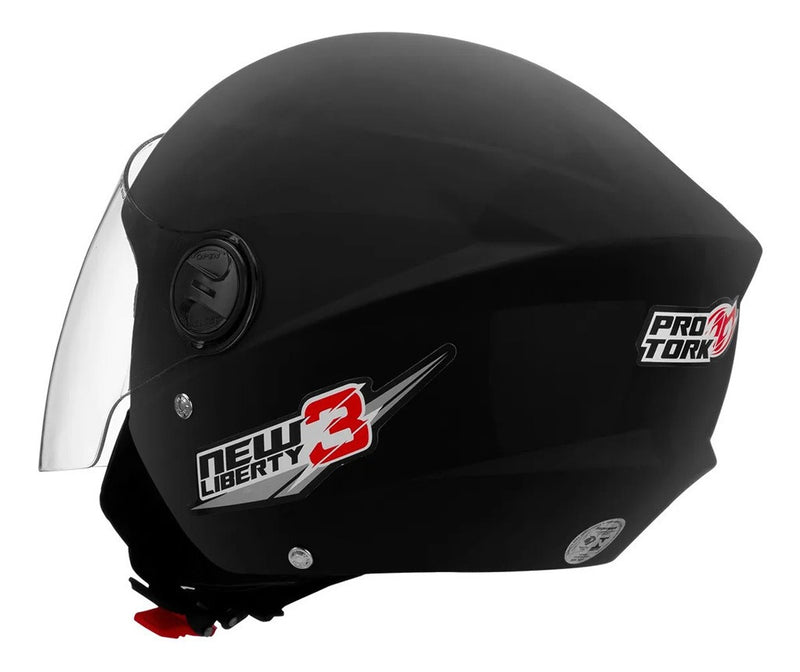 Capacete New Liberty 3 Preto Fosco - Pro Tork