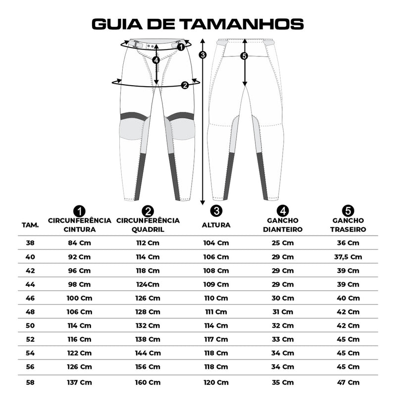 Calça Sertões Motocross Trilha Roupa Corrida Piloto Esporte