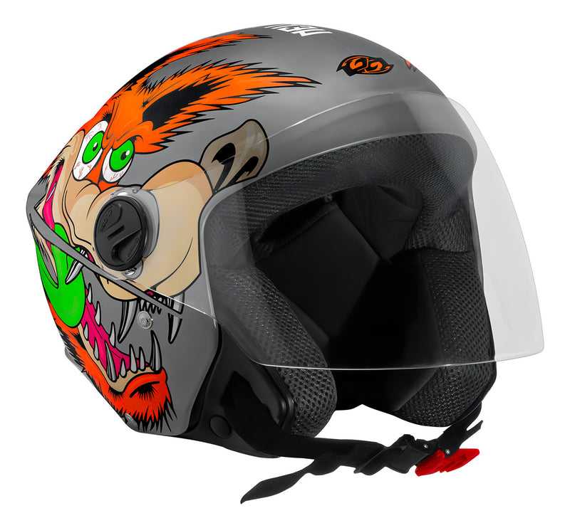 Capacete Aberto Pro Tork New Liberty 3 Coyote Fosco Cinza 58