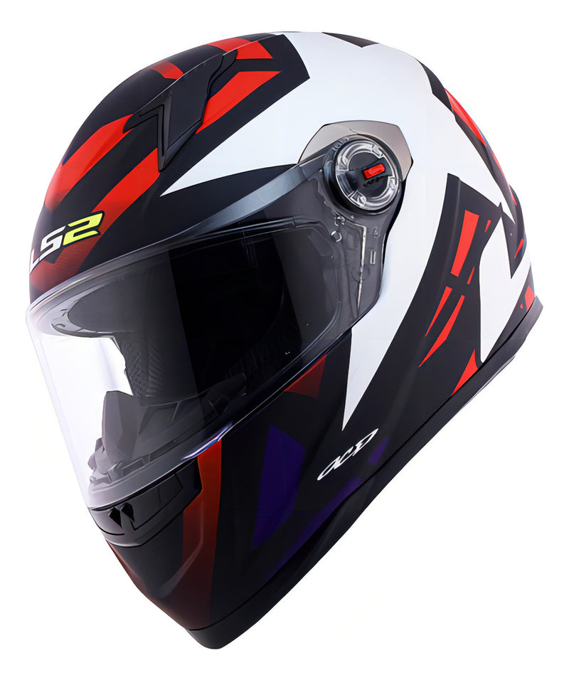 Capacete Ls2 Ff358 Starwar Vermelho Branco Star War Cor Vermelho BRILHO Tamanho do capacete 56