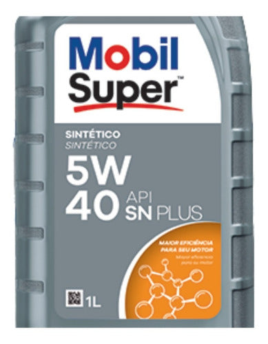 Mobil Super 5W-40 1L Óleo Lubrificante Sintético