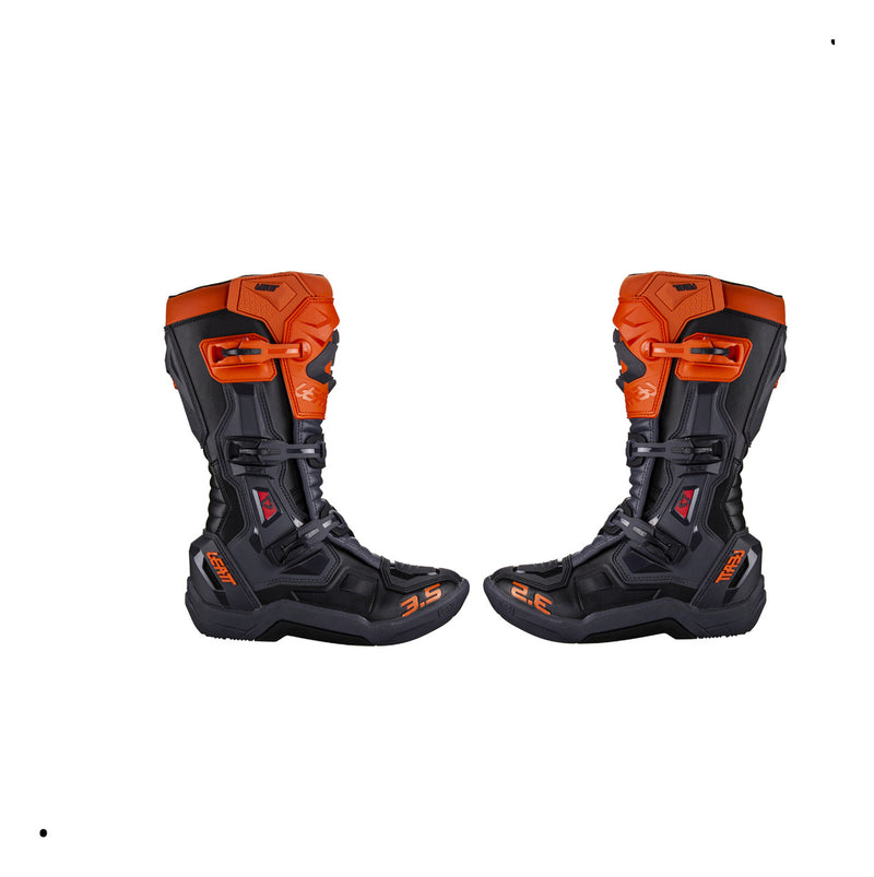 Bota Leatt 3.5 Off-road /motocross Laranja/preto Orange