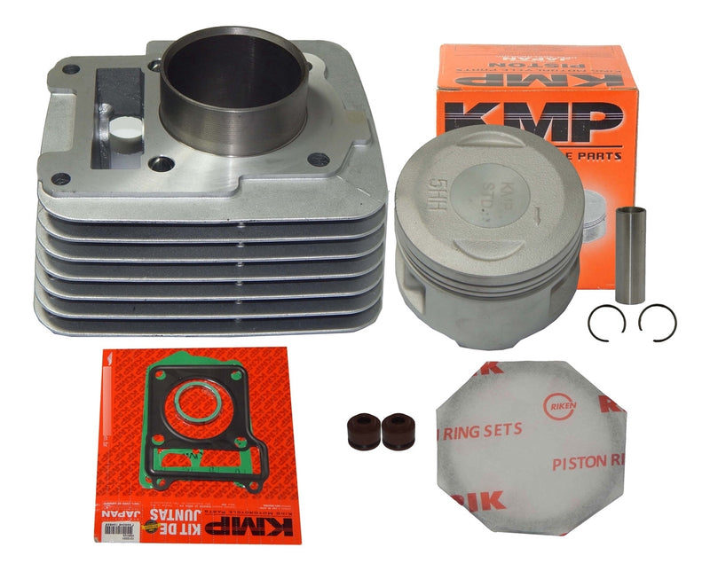 Kit Cilindro Factor 125 Ybr 125 Carburada Pistao Kmp