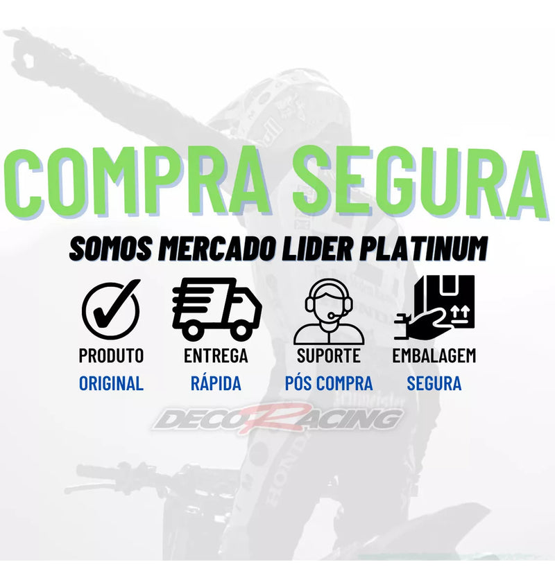 Conjunto Roupa Kit Motocross Asw Image Target 2024 Fluor