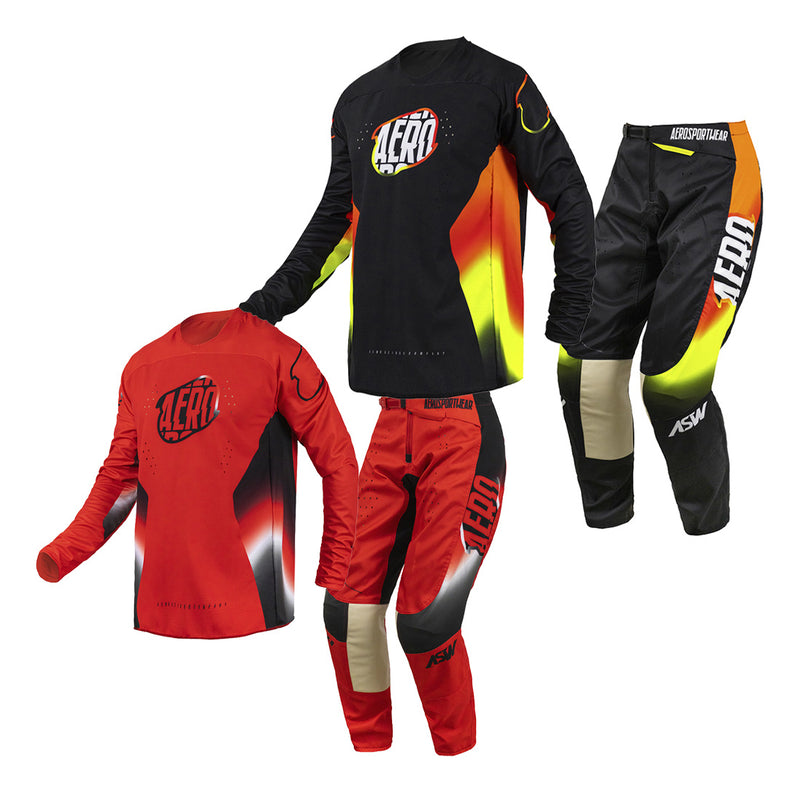 Conjunto Roupa Asw Podium Ghost 25 Motocross Trilha Enduro