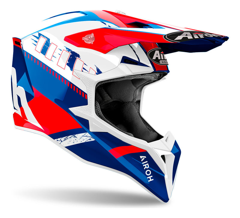 Capacete Airoh Wraaap Feel Modelo Novo Motocross Trilha