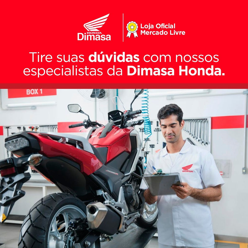 Par De Carenagem Asa Fan 160 Vermelha 2021 Original Honda