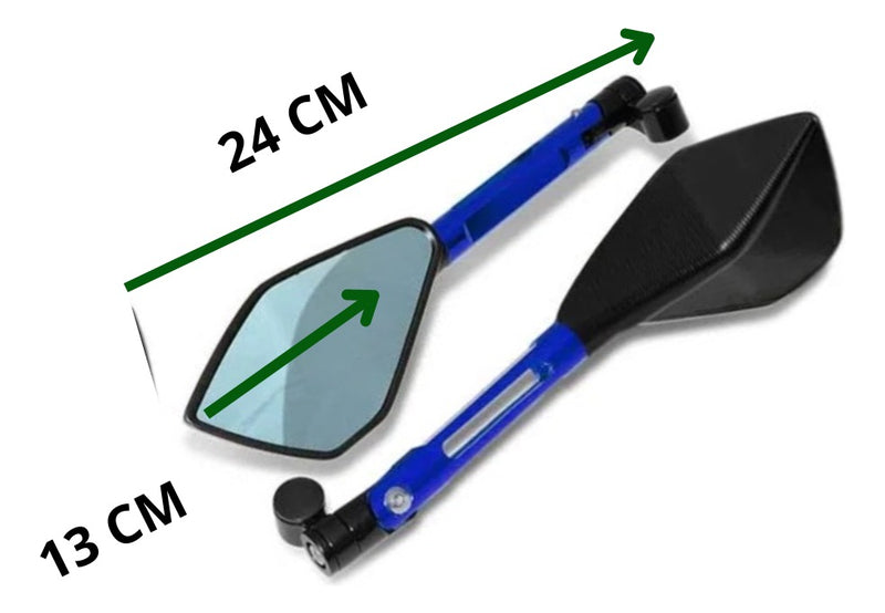 Retrovisor Attack Moto Parts Esportivo Estiloso.