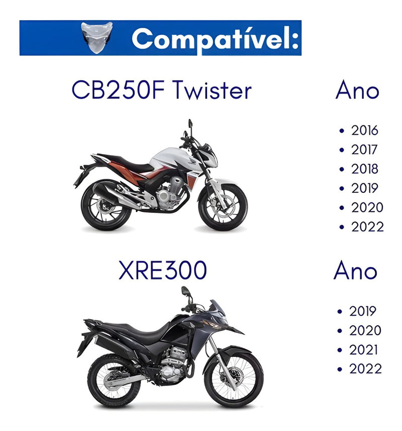 Lanterna Traseira Completa Xre Sahara 300 Twister Cb 250f