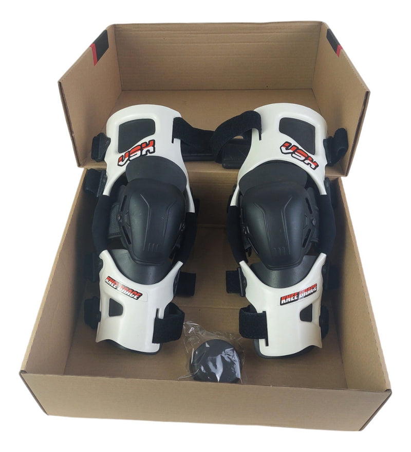 Par Joelheira Articulada Vsx Knee Brace Motocross Trilha