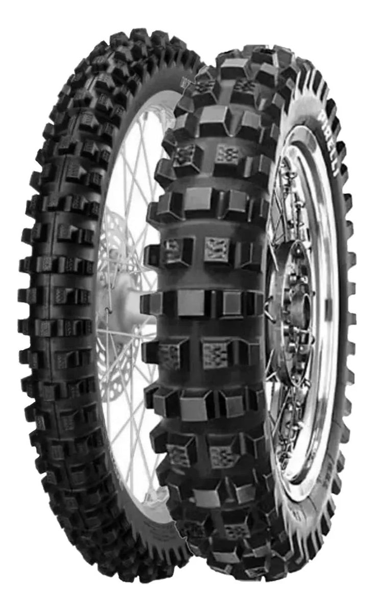 Pneu Mt16 Garacross Pirelli 80/100-21 + 110/100-18 Moto