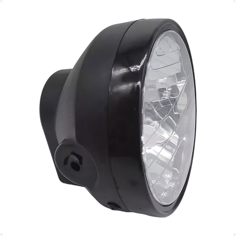 Farol Completo Cg Titan Ks Es Fan 125 2000 Até 2009 Preto