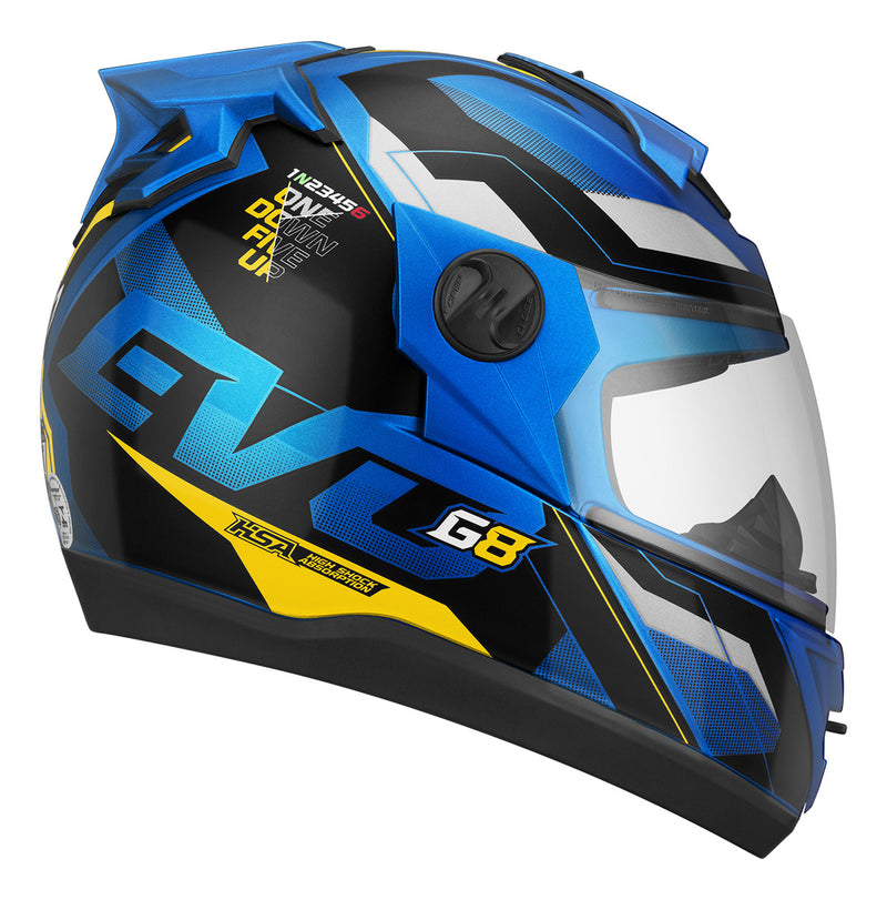 Capacete Fechado Pro Tork Evolution G8 Feminino Masculino