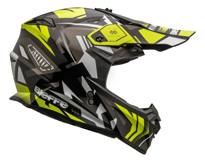 Capacete Moto Cross Bieffe B-cr Jump