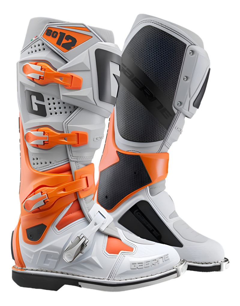 Bota Gaerne Sg 12 Motocross Couro Borracha - 2024