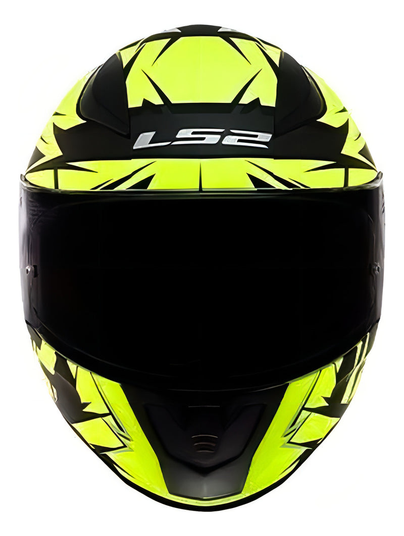 Capacete Ls2 Ff353 Cromo Preto Fosco Amarelo Cor Preto-fosco/Amarelo Tamanho do capacete M (57/58)