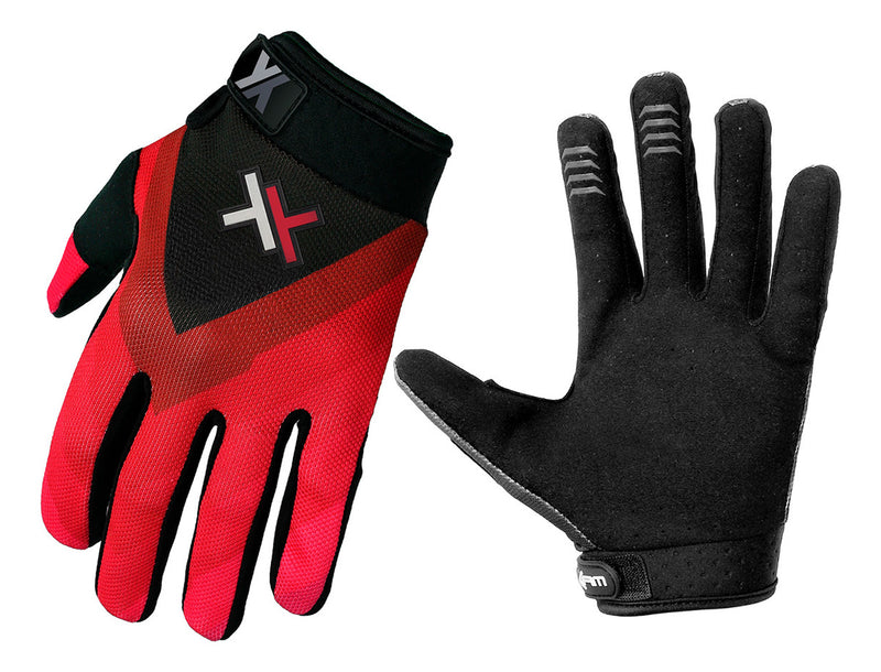 Luva Mattos Racing Atomic Vermelho Motocross Trilha Enduro Tamanho G