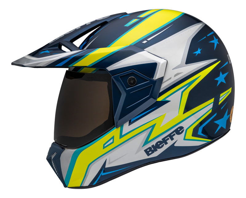 Capacete Moto Bieffe 3 Sport Azv50