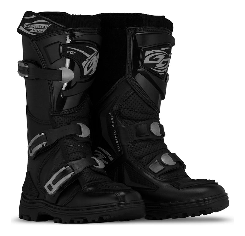 Bota Motocross Infantil Pro Tork Combat Kids Bico De Ferro