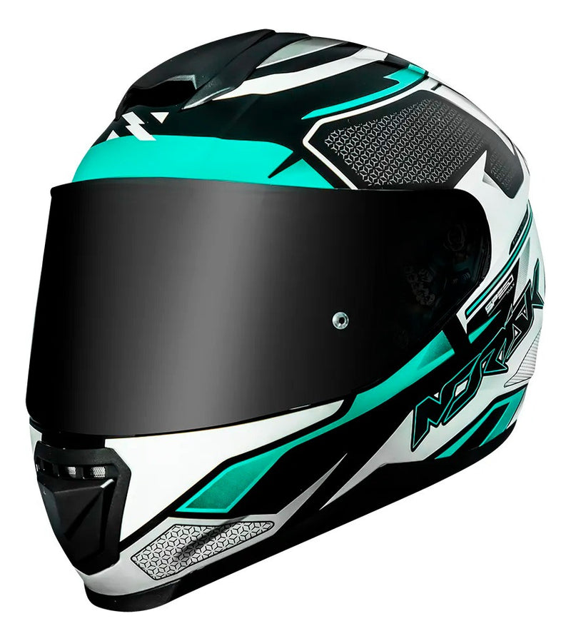 Capacete Norisk Ff802 Razor Speedmax Verde Relançamento