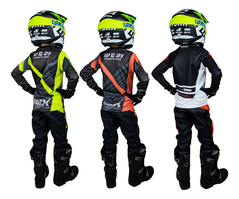 Roupa Motocross Conjunto Infantil Trilha Off-road Cross Wg21