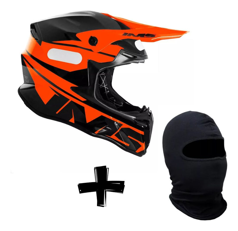 Capacete Trilha Ims Revo Todas As Cores + Balaclava Brinde