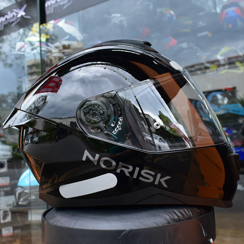 Capacete Norisk Razor Solid Edition Spoiler + Viseira Fume